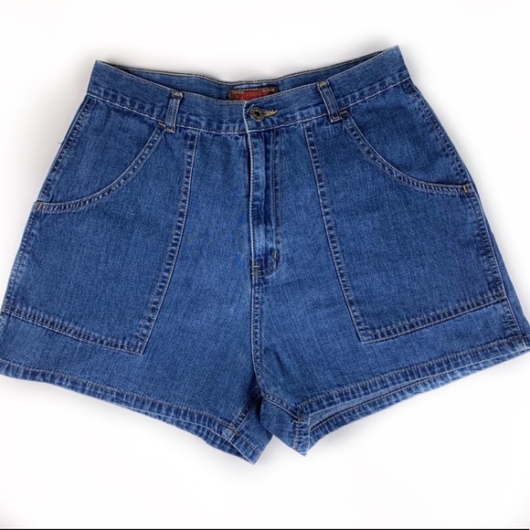 jean shorts in the 80s